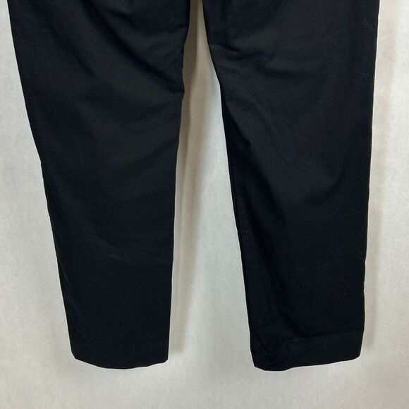 Banana Republic Mens Tailored Fit Dress Pants Slacks Sz 29x29.5 Black Non Iron H - Picture 6 of 12